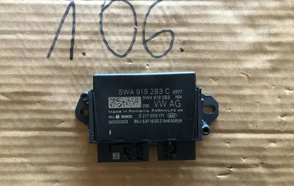 Audi A3 8Y Parking PDC control unit/module 5WA919283C 0217000171 5WA919283