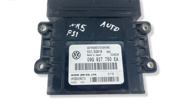 Volkswagen Golf V Gearbox control unit/module 09G927750EA