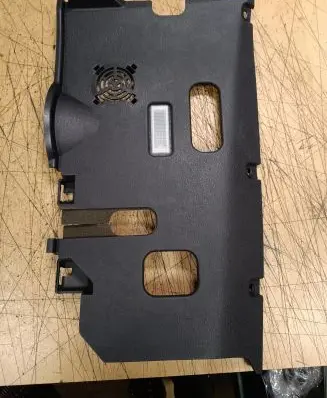 Dashboard lower bottom trim panel