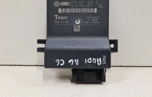 Audi A6 S6 C6 4F Gateway control module 4F0907468B 4F0910468A