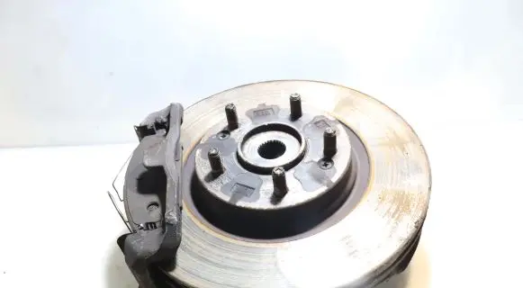 Front wheel hub spindle knuckle