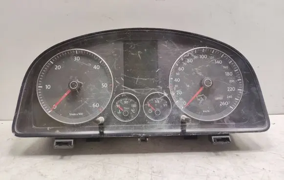 Volkswagen Touran I Speedometer (instrument cluster) 1T0920874A VDD0240908 0777011549