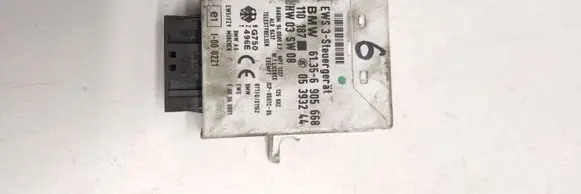 BMW 3 E46 Immobilizer control unit/module 61356905668 11018705393244 110187