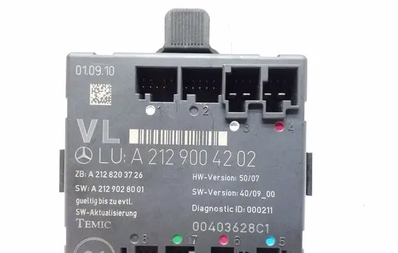 Mercedes-Benz E W212 Door control unit/module A2129004202 A2128203726 A2129028001