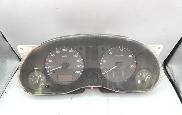 Volkswagen Sharan Speedometer (instrument cluster) 7M1919863 E10796449