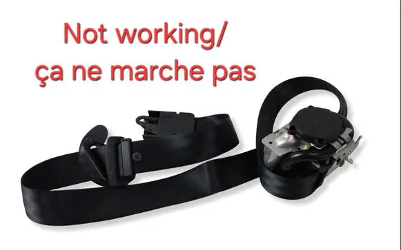 Opel Corsa F Front seatbelt 98266703XX 640983500D 000223