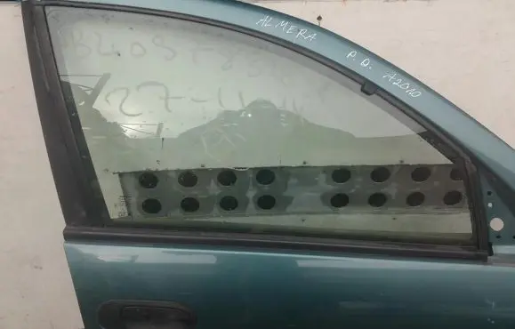 Front door window glass four-door