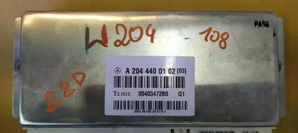 Mercedes-Benz C W204 Other control units/modules A2044400102