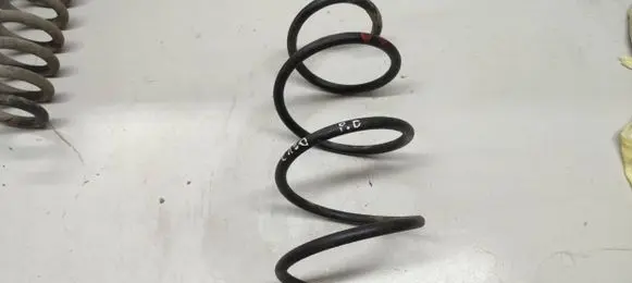 Front coil spring