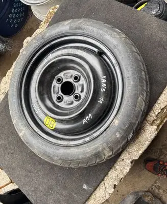 Toyota Yaris R15 spare wheel 