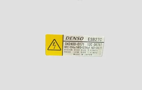 Toyota RAV 4 (XA50) Air conditioning (A/C) compressor (pump) 0424000171 ESB27C