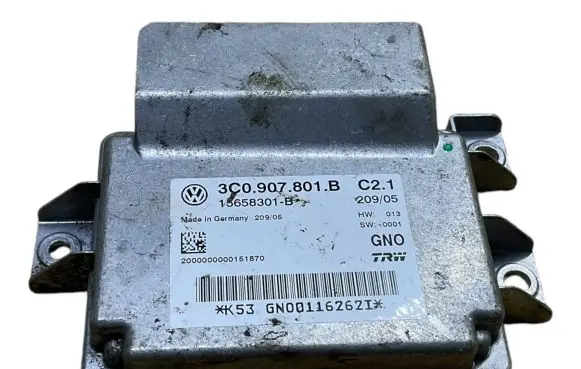 Volkswagen PASSAT B6 Airbag control unit/module 3C0907801B 15658301B