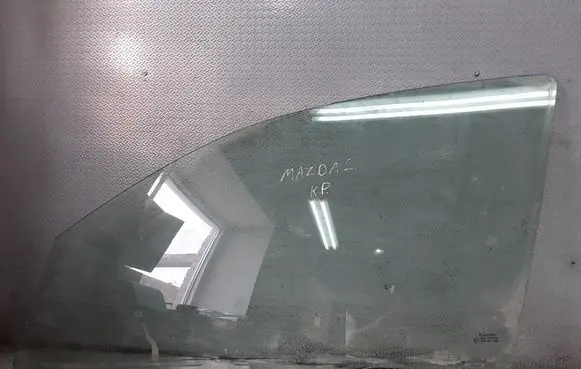 Mazda 2 Front door window glass four-door