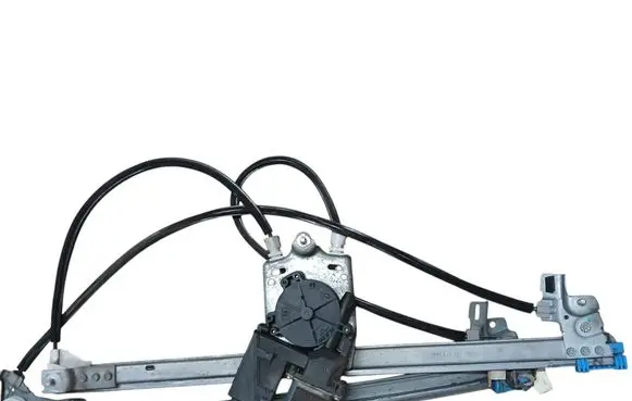 Front door window regulator with motor