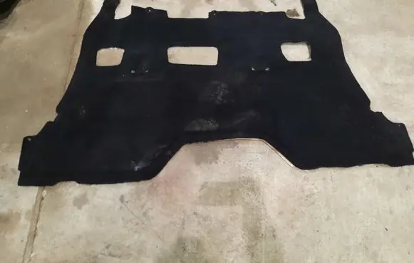 Chrysler Pacifica Rear floor carpet liner 5RH50DX9AE