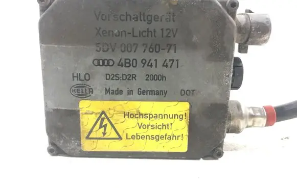 Audi A6 S6 C5 4B Headlight ballast module Xenon 4B0941471 5DV00776071