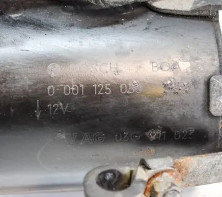 Audi A4 S4 B7 8E 8H Starter motor