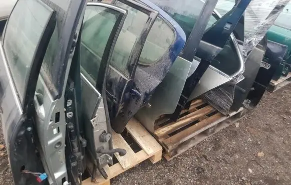 Audi A4 S4 B6 8E 8H Rear door pilkos