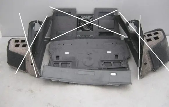 Audi A8 S8 D4 4H Seat and door cards trim set 