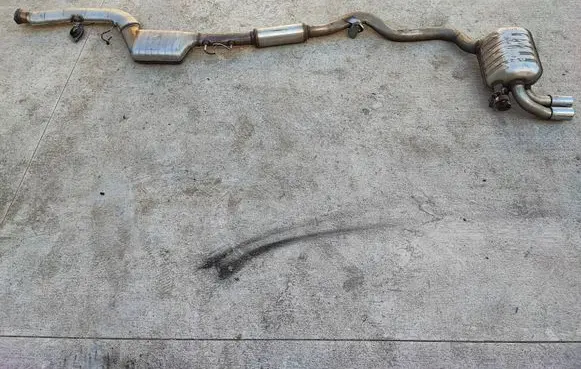 BMW 4 F32 F33 Muffler/silencer 8594597 112192202000 8592342