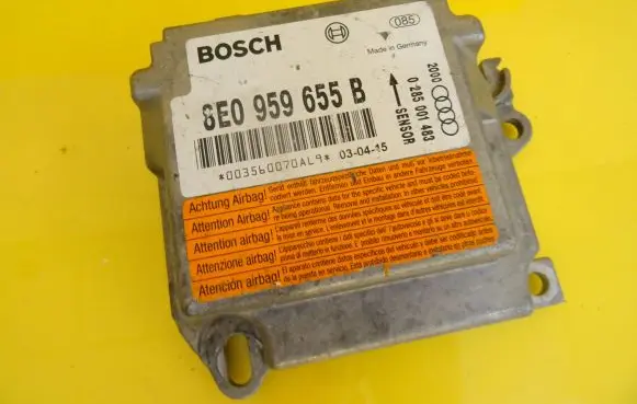 Audi A4 S4 B6 8E 8H Airbag control unit/module 8E0959655B