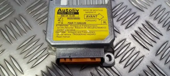 Peugeot 206 Airbag control unit/module 9635268880 550541500
