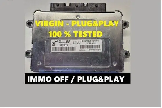 Peugeot 207 CC Engine control unit/module 9665424480 215865398A