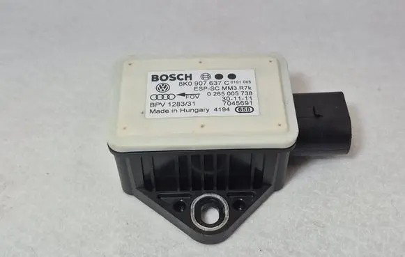 Audi Q5 SQ5 ESP acceleration yaw rate sensor 8K0907637C 7045691 0265005738