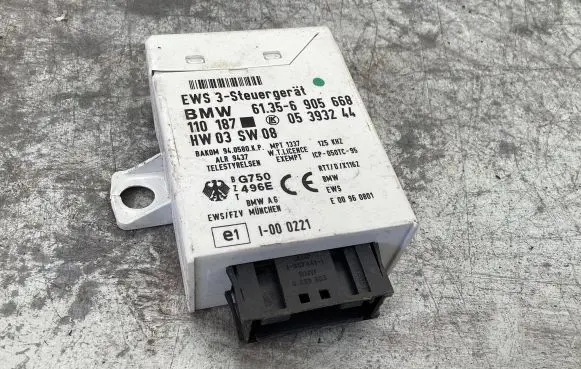 BMW 5 E39 Immobilizer control unit/module 61356905668 05393244 110187