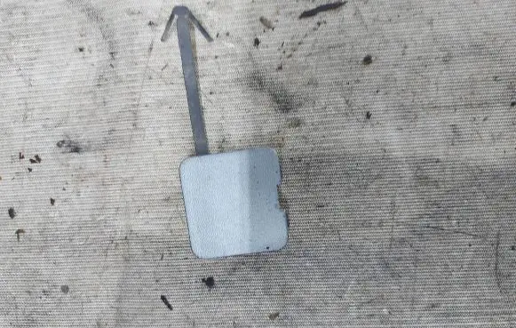 Front tow hook cap/cover