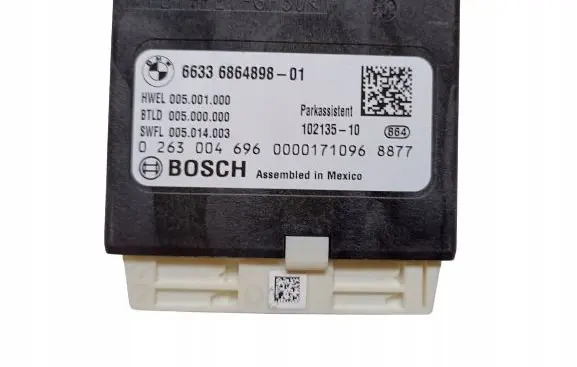 BMW 1 F20 F21 Parking PDC control unit/module 6864898