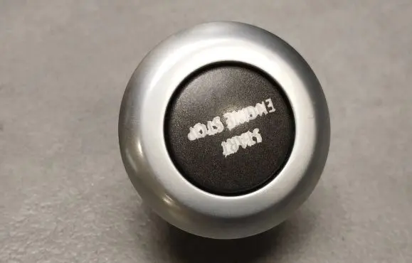 Engine start stop button switch
