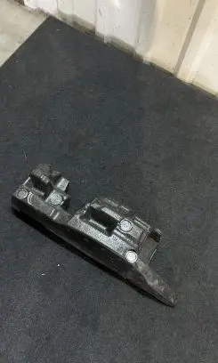 Front bumper foam support bar