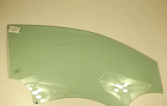 Seat Ibiza IV (6J,6P) Front door window glass four-door 43R000479
