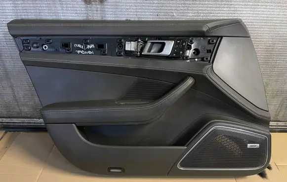 Front door card panel trim