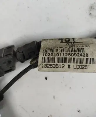 Opel Astra J ABS rear brake sensor 13253612
