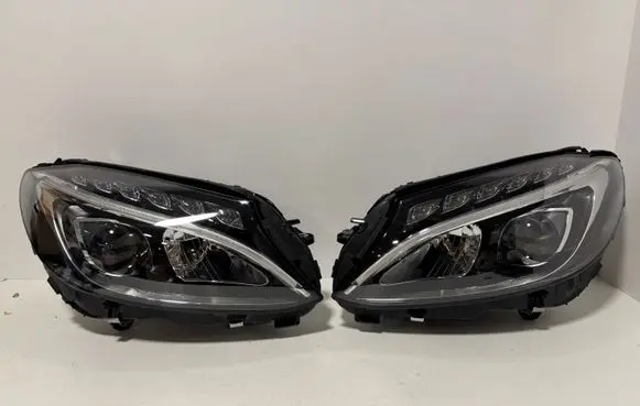 Mercedes-Benz C W205 Headlights/headlamps set A2059063803 A2059063703 A2059062504
