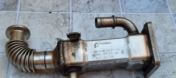 Renault Scenic II - Grand scenic II EGR valve cooler 8200316949 7700107471 72843005