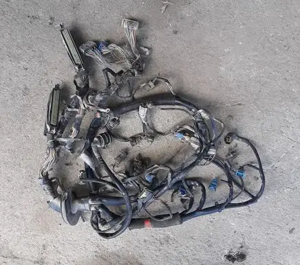 Porsche Boxster 987 Engine installation wiring loom