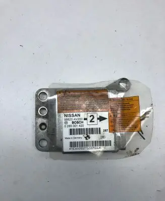 Nissan Primera Airbag control unit/module 98820AV200 0285001420