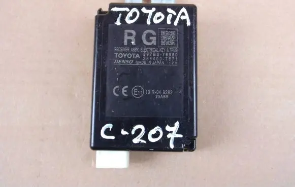 Lexus UX Tire pressure control unit 897B076060