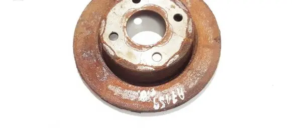 Nissan Micra Front brake disc neventiliuojamas