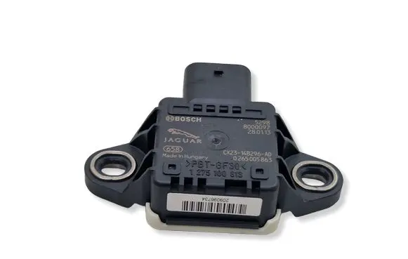 Jaguar XF X250 ESP acceleration yaw rate sensor CX2314B296AD 75100813 0265005863