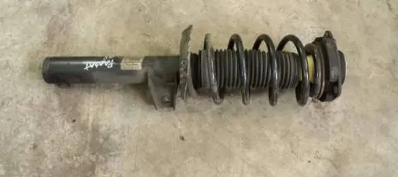 Volkswagen PASSAT B6 Front shock absorber with coil spring 3C0413031AB