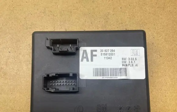 Opel Insignia A Tow bar trailer control unit/module 20827294
