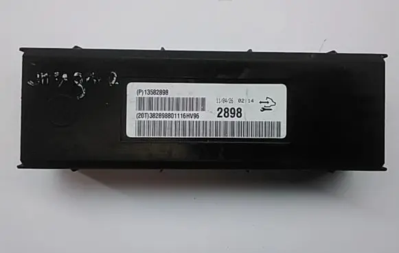 Opel Insignia A Air conditioning/heating control unit 13582898