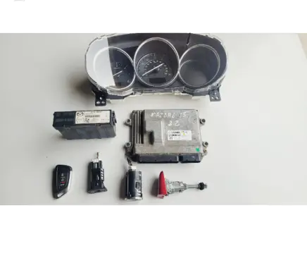 Engine ECU kit and lock set