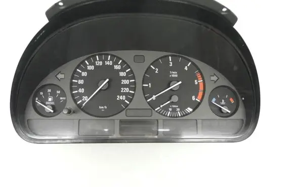 BMW 5 E39 Speedometer (instrument cluster) 87001374 62118381198 87001313