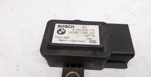 BMW 5 E39 ESP acceleration yaw rate sensor 1165292 0265005215