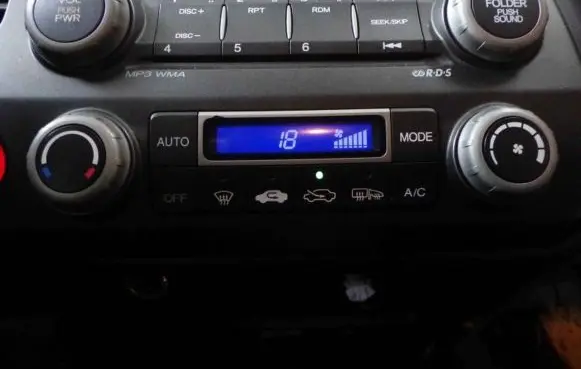 Honda Civic Climate control/heater control trim CLIMATRONIC IMPRK1311921